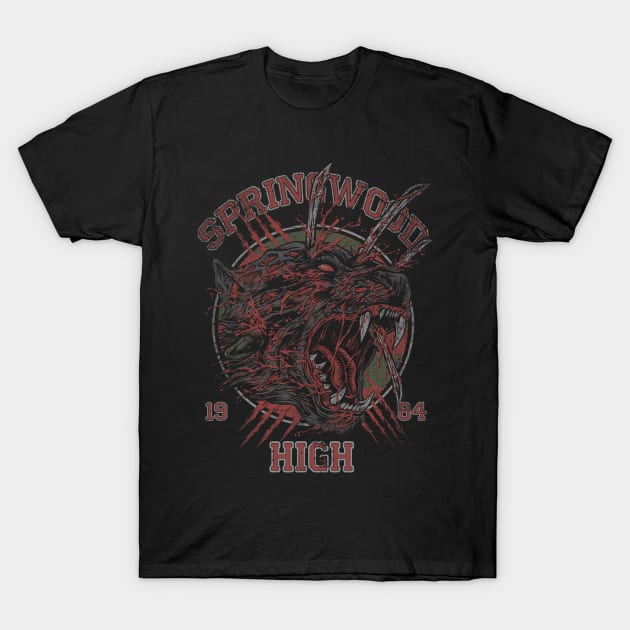 SPRINGWOOD PANTHER T-Shirt by joeyjamesartworx